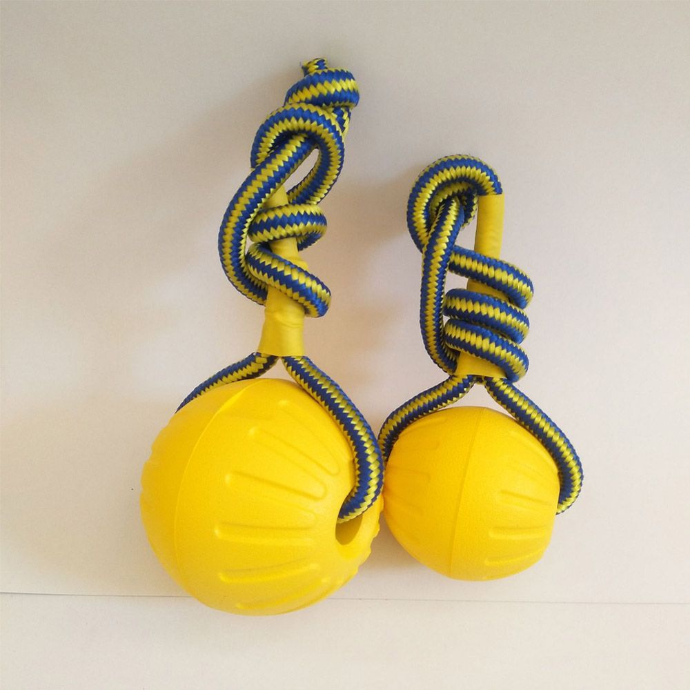 Suction Cup Dog Tug Toy - 7 سنتيمتر/9 سنتيمتر الأصفر غير قابل