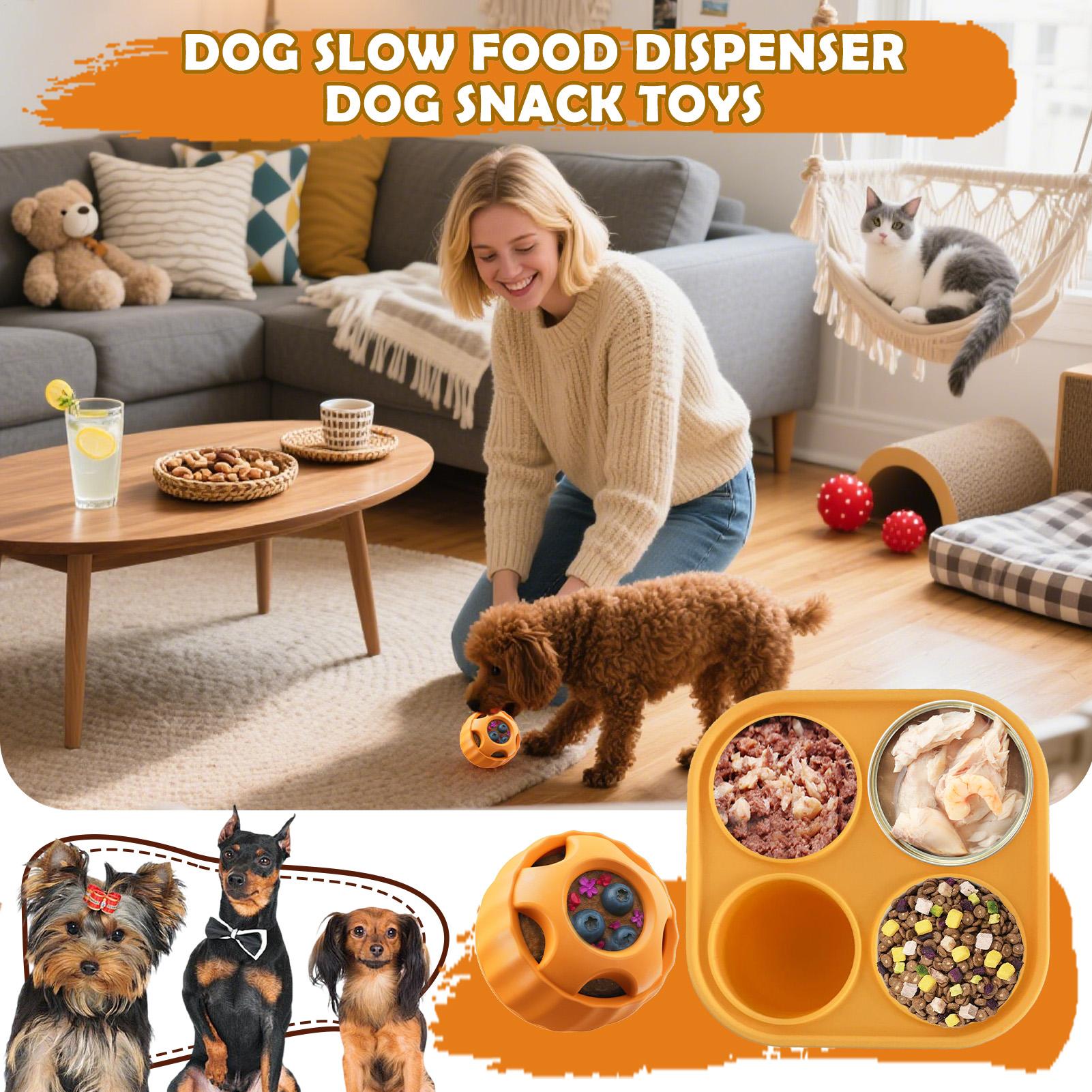 Dog Puzzle Feeder Toy - علاج الاستغناء عن ألعاب الكلاب ألعاب