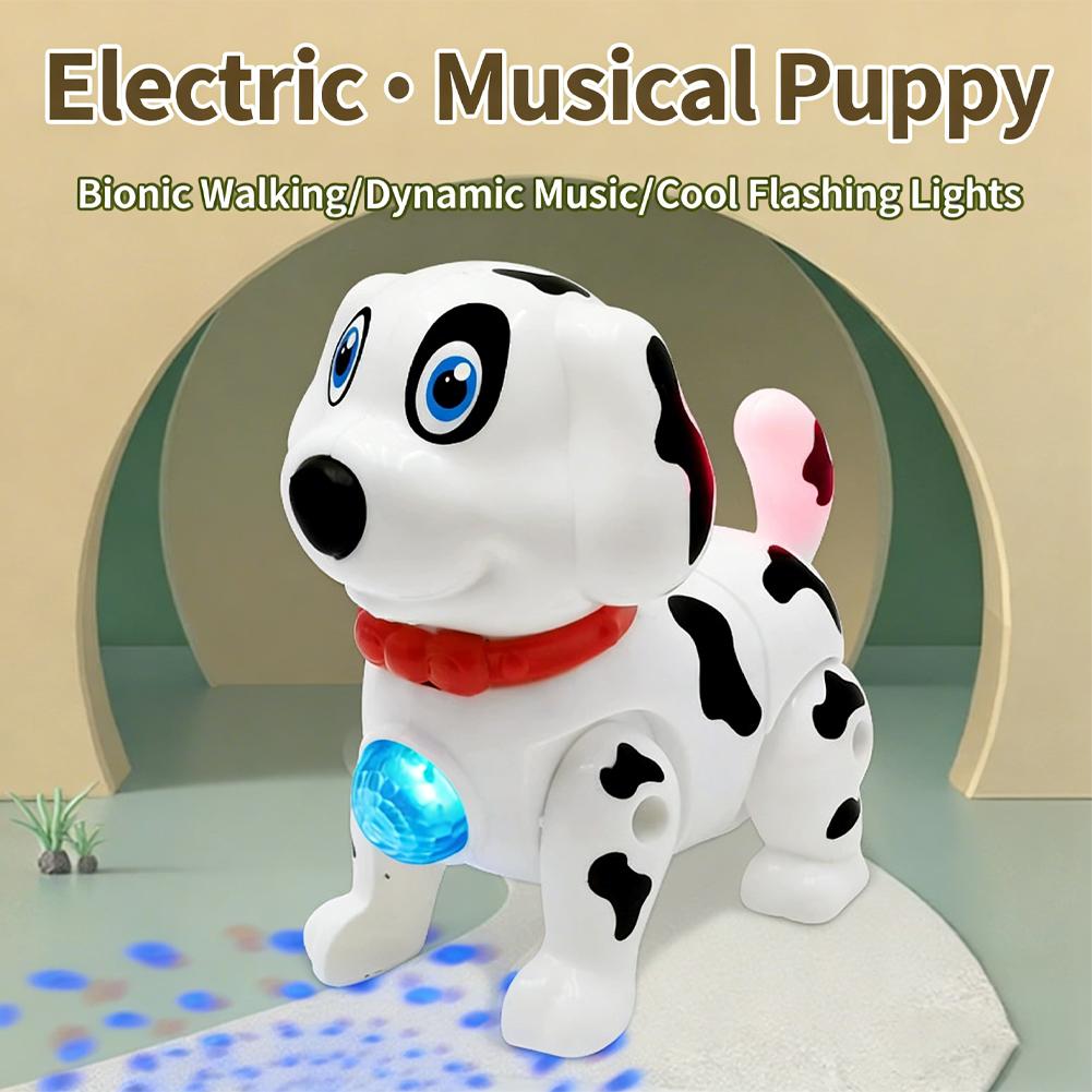Suction Cup Dog Tug Toy - لعبة كلب روبوت كهربائي يمشي بسحب