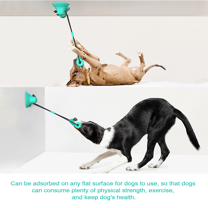 Dog Rope Toy Aggressive Chewers - لعبة مصاصة مزدوجة الشفط للكلاب، لعبة