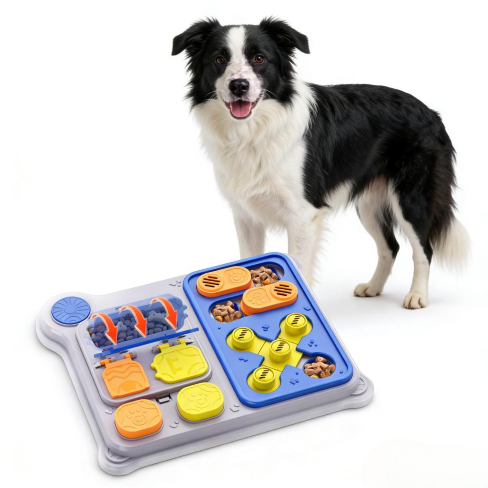 Dog Puzzle Feeder Toy - لعبة ألغاز للكلاب وموزع طعام للحيوانات