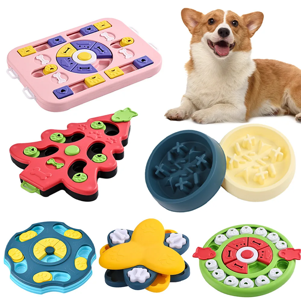 جرو الذكاء الغذاء موزع الأكل ب - مراجعة Dog Puzzle Feeder Toy وسعره