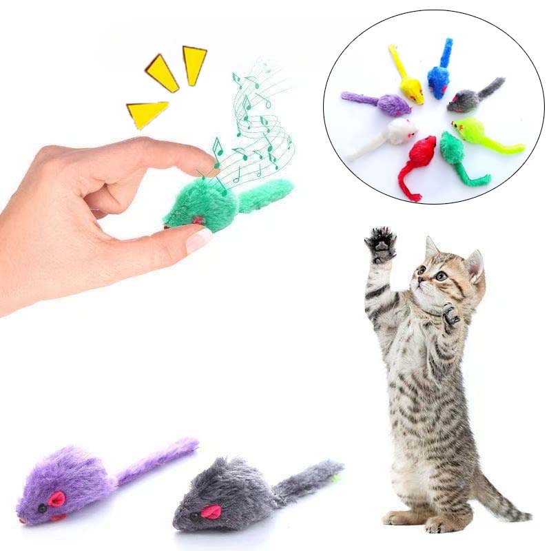 لعبة فأر للقطط تصدر أصواتًا، م - مراجعة Catnip Interactive Plush Mouse وسعره