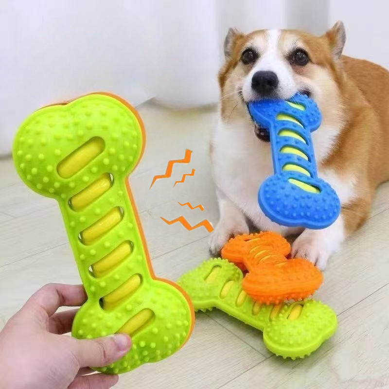 كلب مضغ اللعب المطاط العظام لع - مراجعة Indestructible Dog Chew Toy وسعره