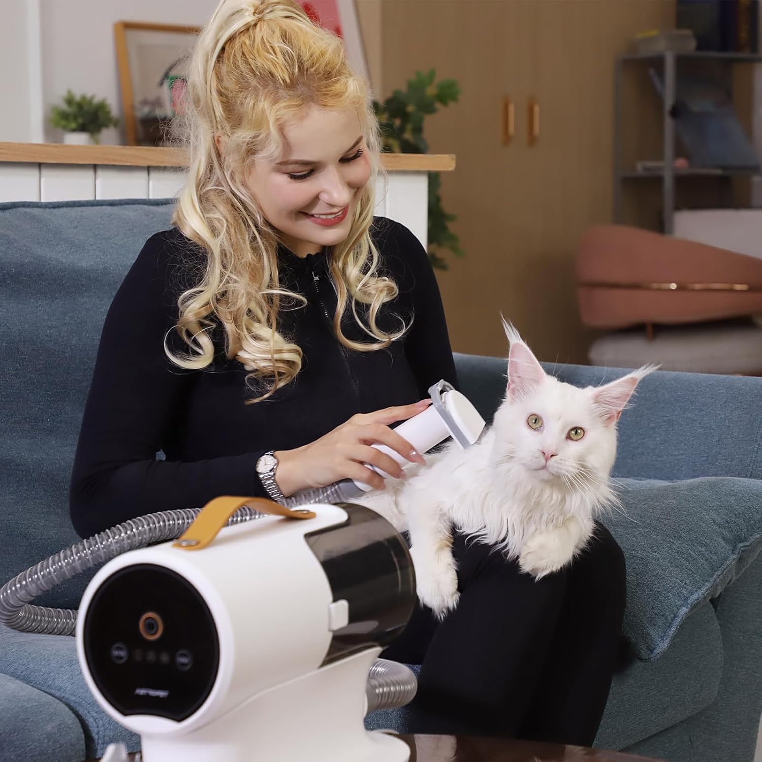 مكنسة كهربائية لتنظيف شعر الحي - مراجعة Pet Grooming وسعره
