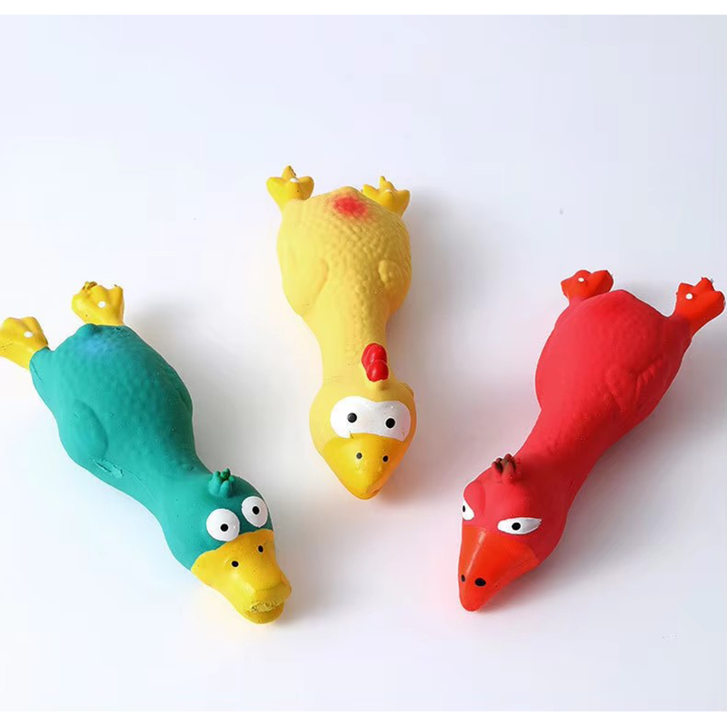 لعبة لطيفة على شكل دجاجة من ال - مراجعة Interactive Squeaky Plush Dog Toy وسعره