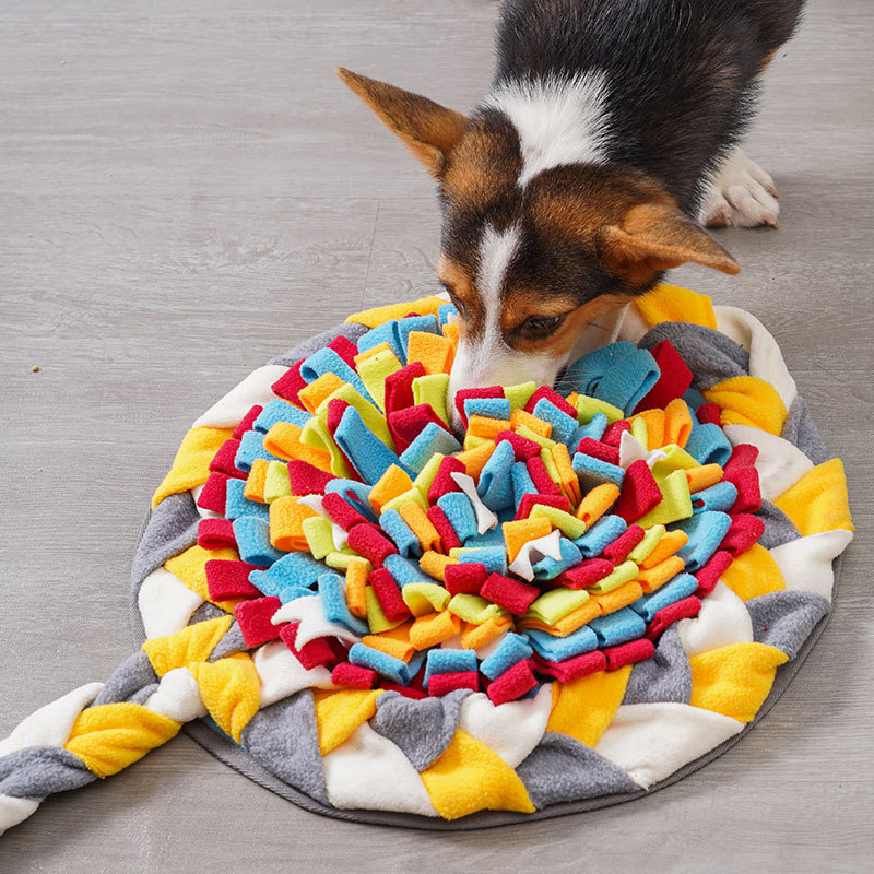الكلاب Snuffle حصيرة إثراء تغذ - مراجعة Dog Puzzle Feeder Toy وسعره