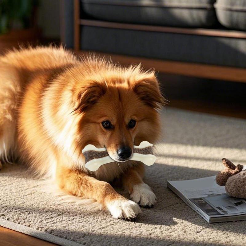 لعبة عظام الكلب، تنظيف تفاعلي  - مراجعة Teeth Cleaning Dog Chew Bone وسعره