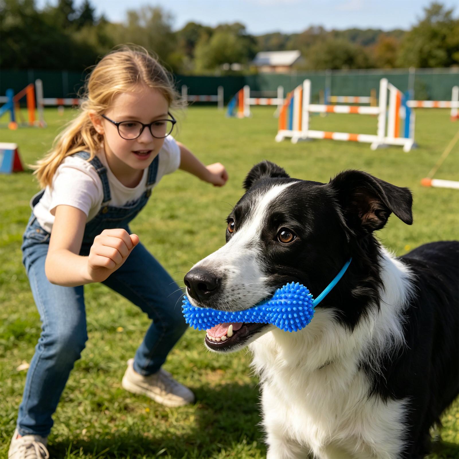 ألعاب تنظيف أسنان الكلاب، أعوا - مراجعة Rubber Treat Dispensing Dog Toy وسعره