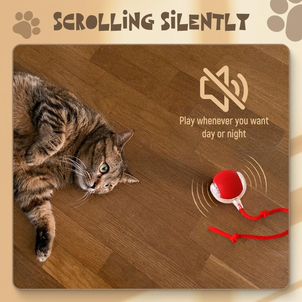 كرة تفاعلية متحركة للكلاب 2026 - مراجعة Automatic Moving Dog Ball وسعره