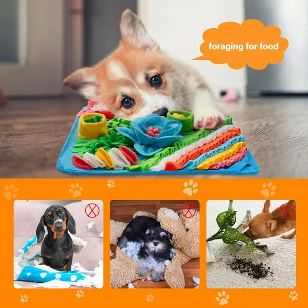 لعبة تدريب على التعرف على الرو - مراجعة Snuffle Mat For Dogs وسعره