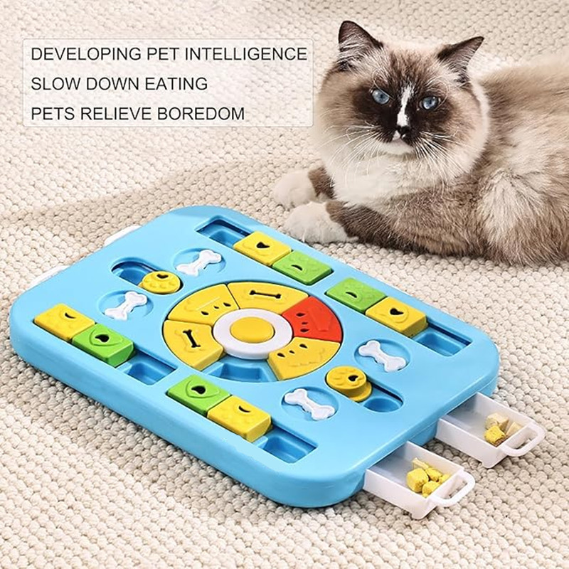 لعبة ألغاز تفاعلية للكلاب الكب - مراجعة Dog Puzzle Feeder Toy وسعره