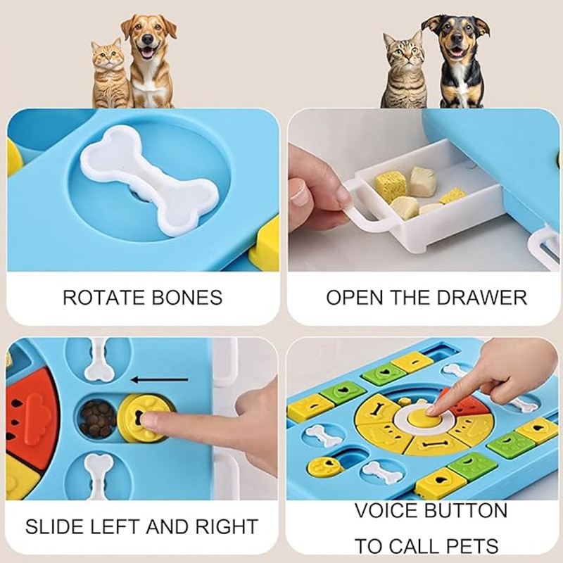 لعبة ألغاز تفاعلية للكلاب الكب - مراجعة Dog Puzzle Feeder Toy وسعره