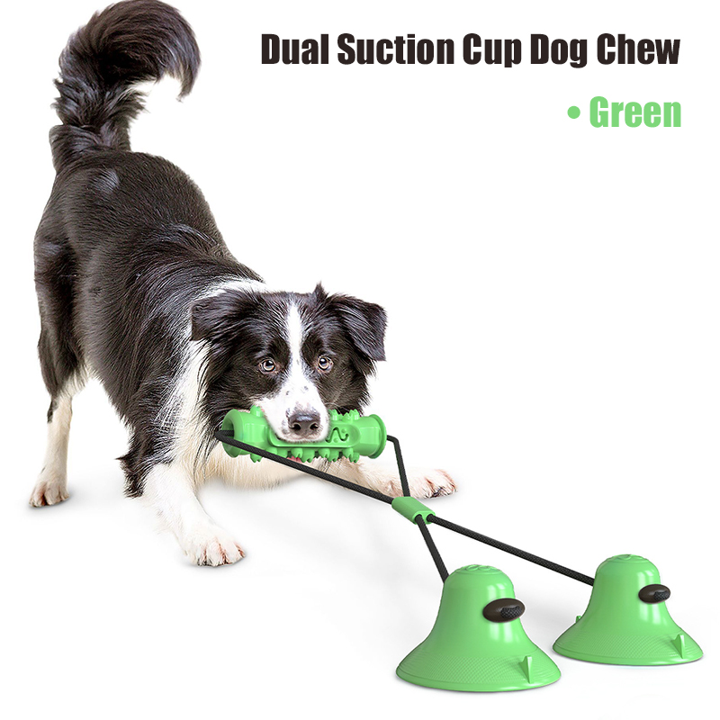 لعبة مصاصة مزدوجة الشفط للكلاب - مراجعة Dog Rope Toy Aggressive Chewers وسعره