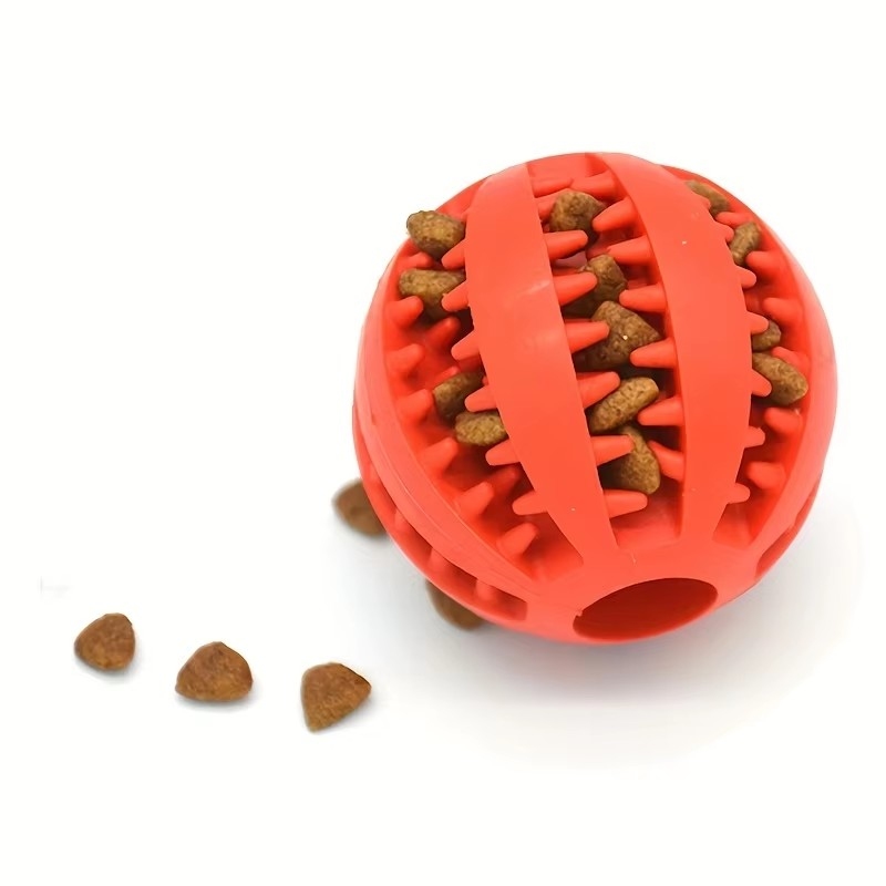 1/2 قطعة كرة لعبة للكلاب، كرات - مراجعة Dog Puzzle Feeder Toy وسعره