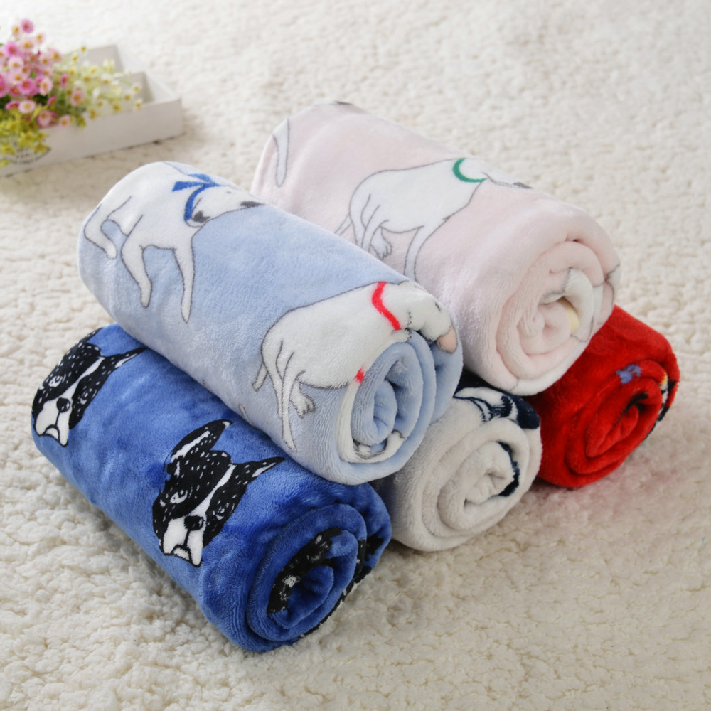 لينة الفانيلا سرير كلب بطانية  - مراجعة Pet Beds وسعره